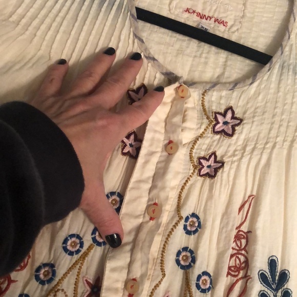 Johnny Was tunic - Picture 9 of 9